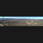 Panoramic view from the top of the Hibriten Mountain Fire Tower 2015
